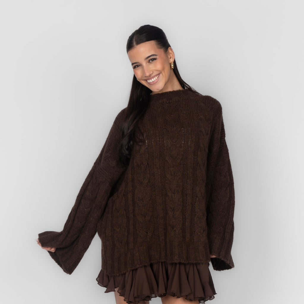 Chunky Oversize Strickpullover
