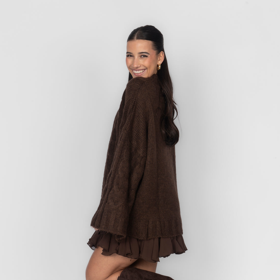 Chunky Oversize Strickpullover
