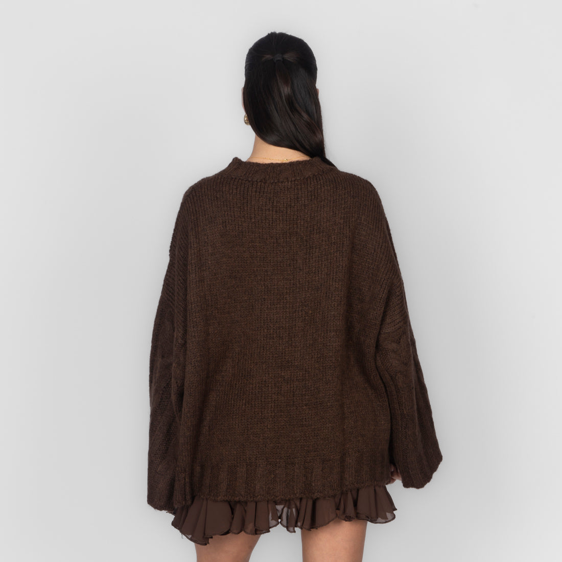 Chunky Oversize Strickpullover