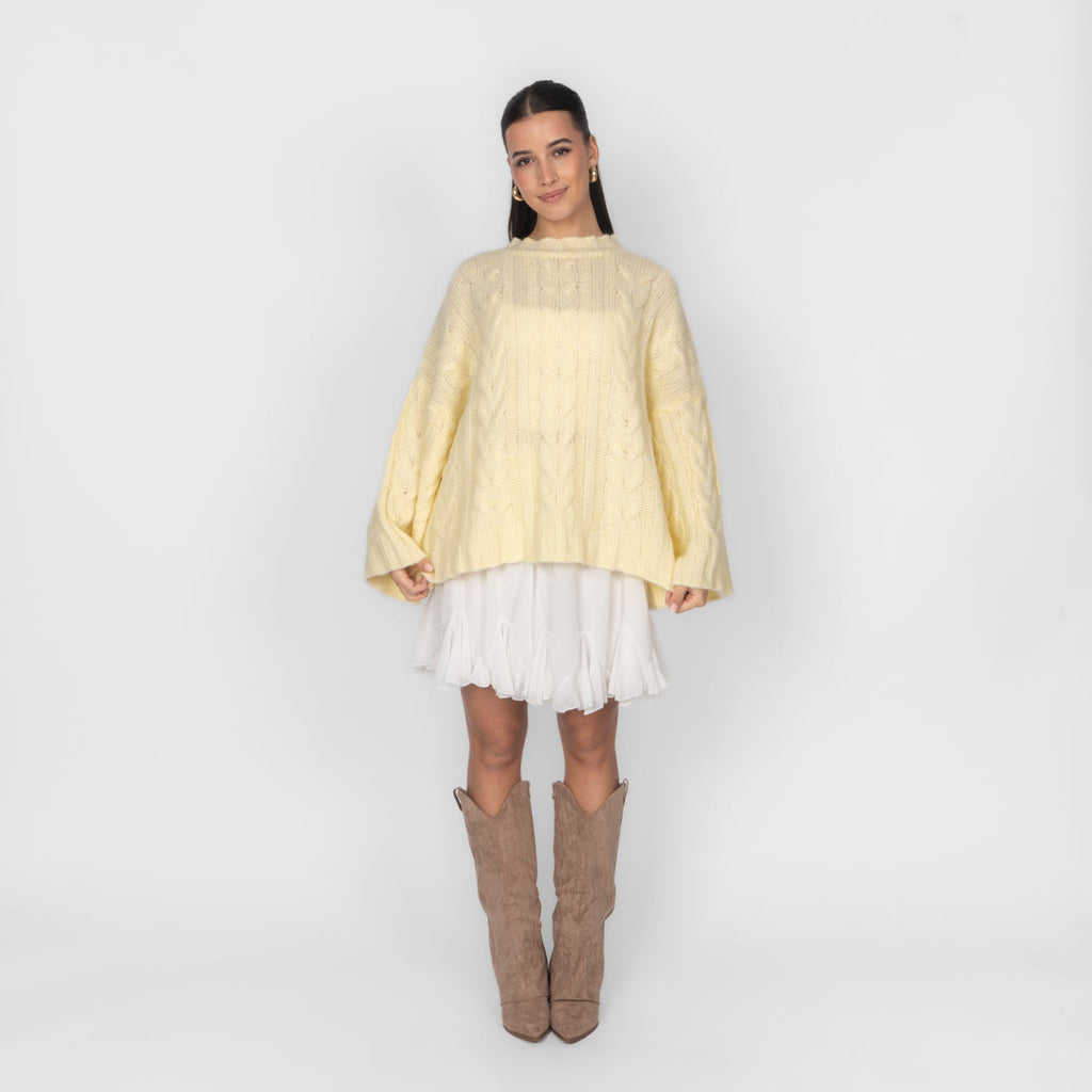 Chunky Oversize Strickpullover