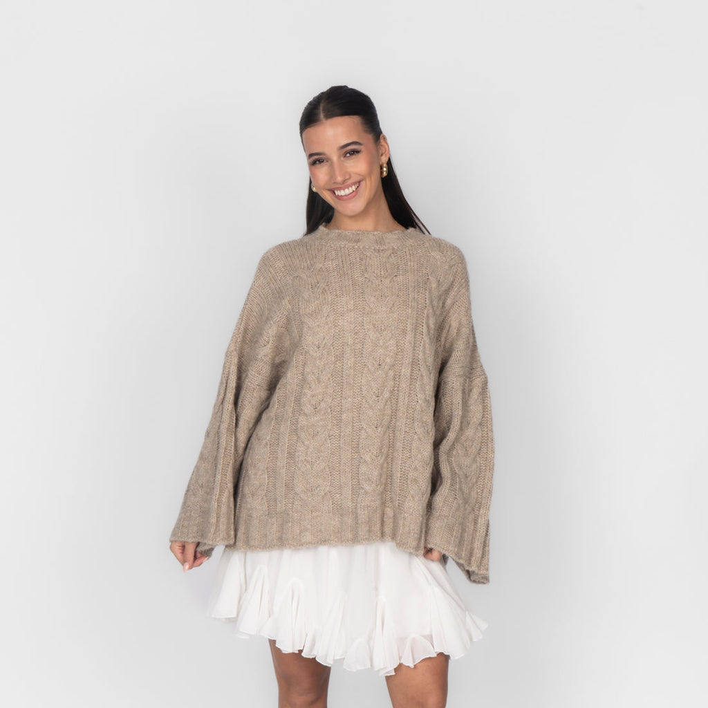 Chunky Oversize Strickpullover