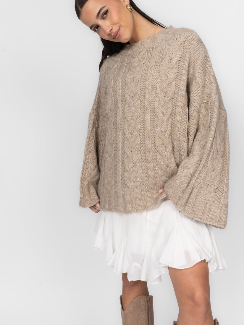 Chunky Oversize Strickpullover