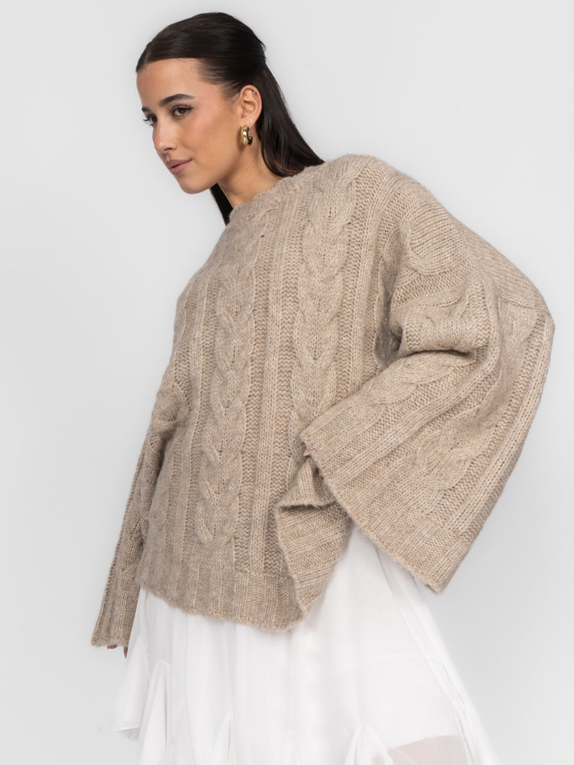 Chunky Oversize Strickpullover