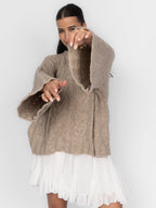 Chunky Oversize Strickpullover