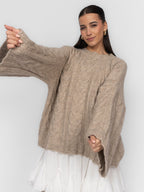Chunky Oversize Strickpullover