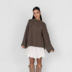 Chunky Oversize Strickpullover