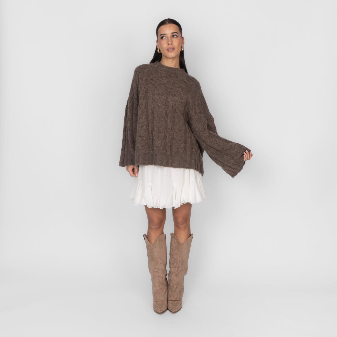 Chunky Oversize Strickpullover