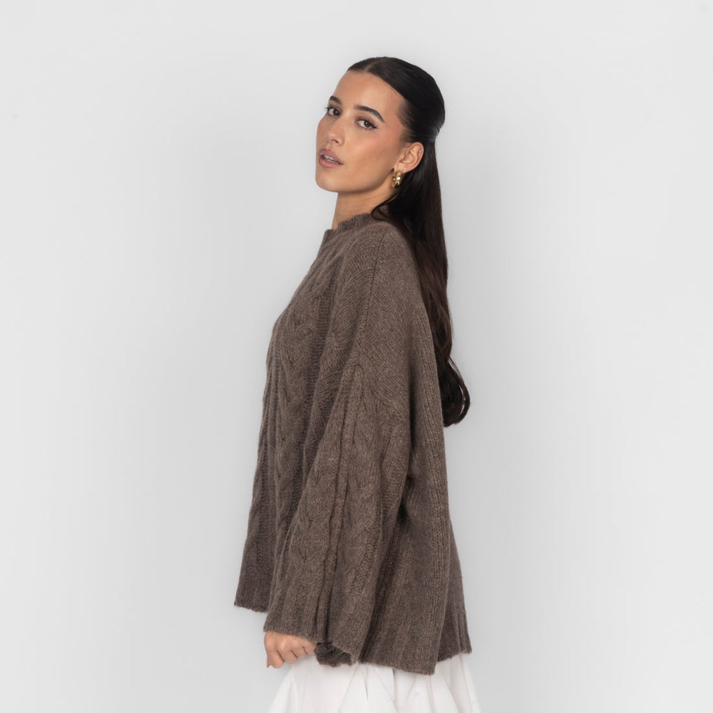 Chunky Oversize Strickpullover