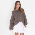 Ultra-Soft Off-Shoulder Knit