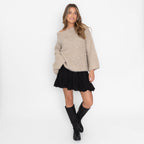 Kniehohe Chunky Stiefel
