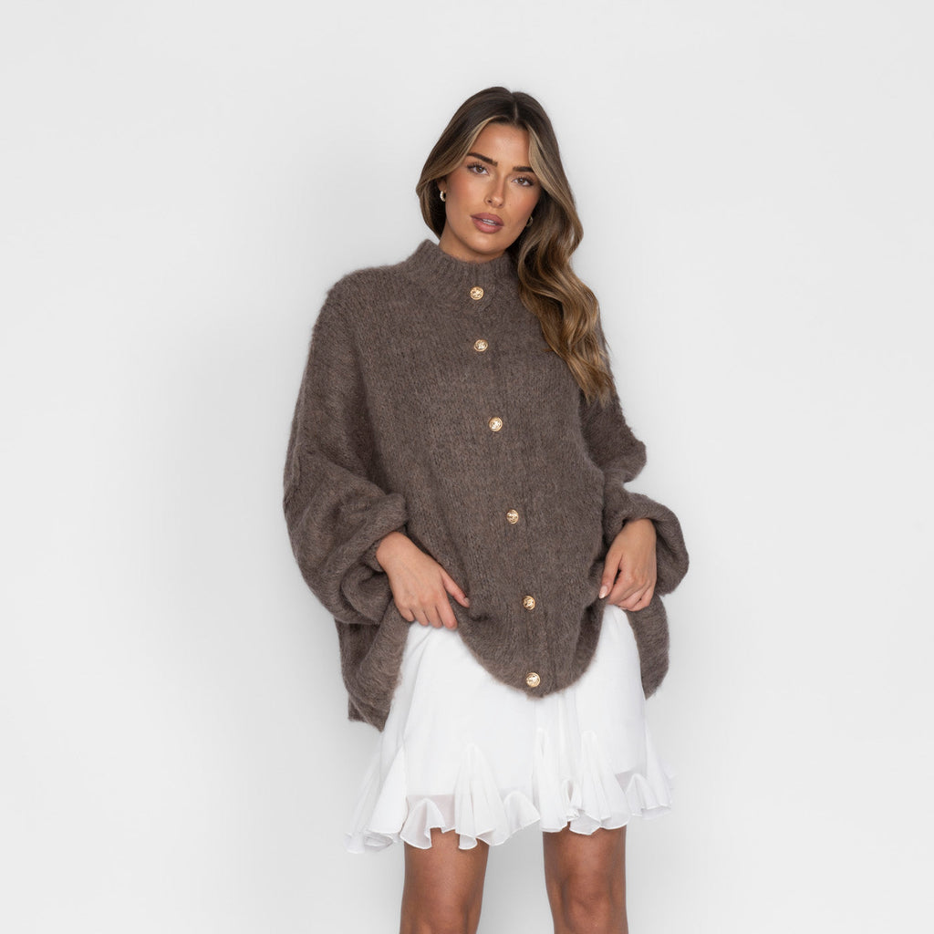 Ultra Softer Oversized Cardigan "CozyGlam"