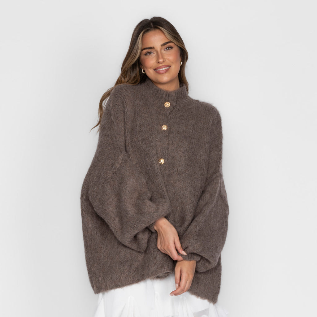 Ultra Softer Oversized Cardigan "CozyGlam"