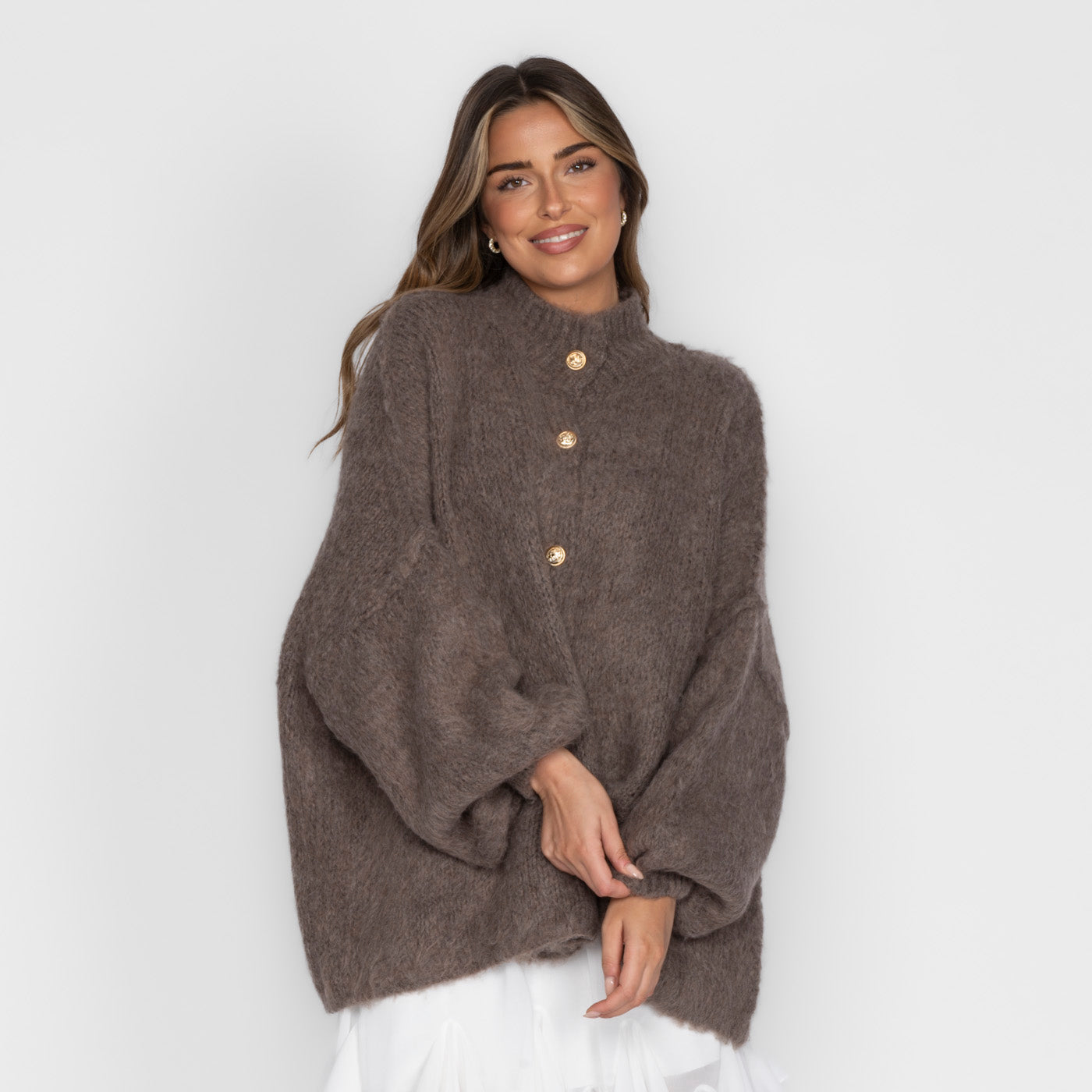 Ultra Softer Oversized Cardigan "CozyGlam"