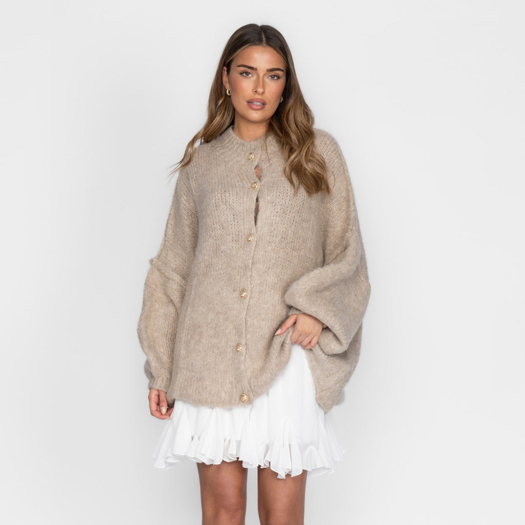 Ultra Softer Oversized Cardigan "CozyGlam"