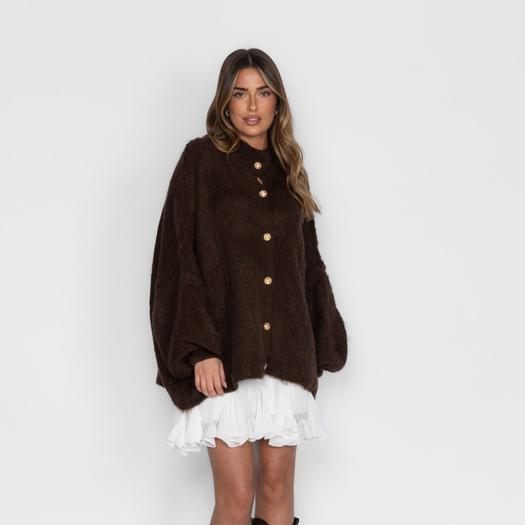 Ultra Softer Oversized Cardigan "CozyGlam"