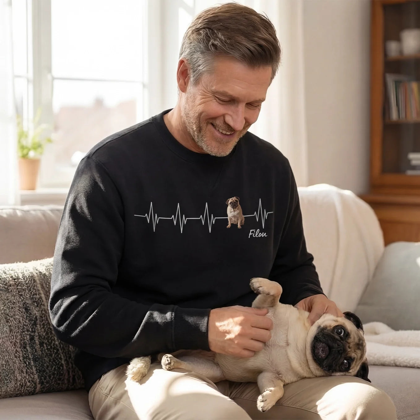 Sweater ''Herzschlag Haustier''
