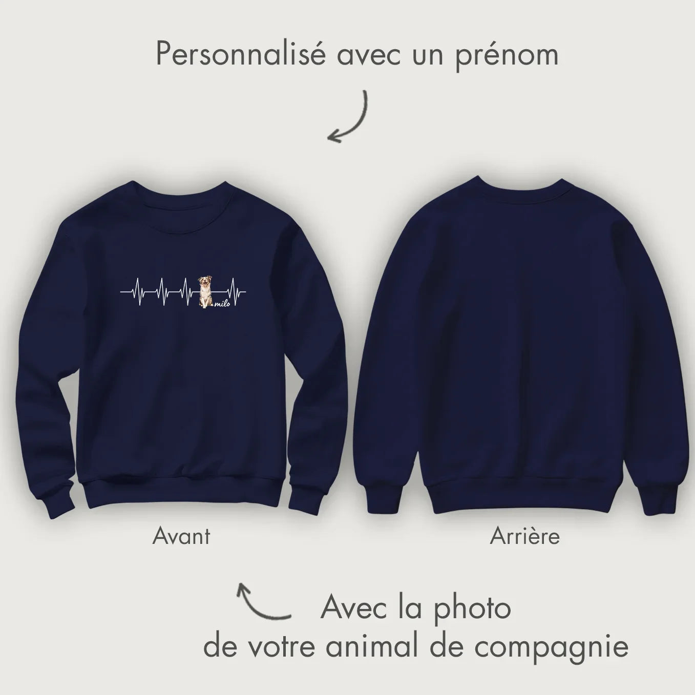 Sweater ''Herzschlag Haustier''