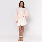 Oversize Cozy Stripes Pullover