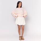 Oversize Cozy Stripes Pullover