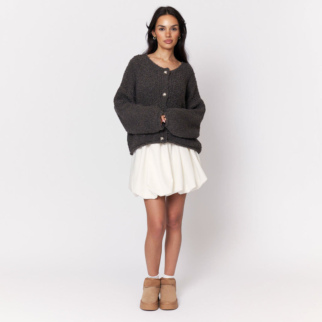 Cozy Bouclé Cardigan