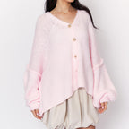 CozyGlam Oversize V-Cardigan