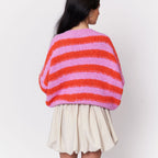 Fluffy Stripe Knit