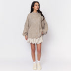 Limited Bundle Oversized Cardigan "CozyGlam" & Rock "Summer"