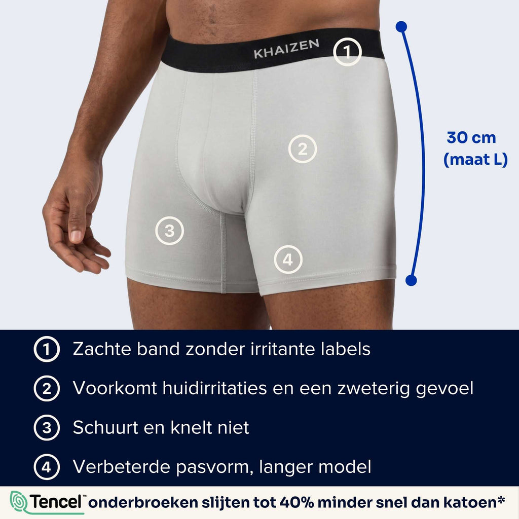 4 Stück zum Preis von 3 - TENCEL™ Boxershorts