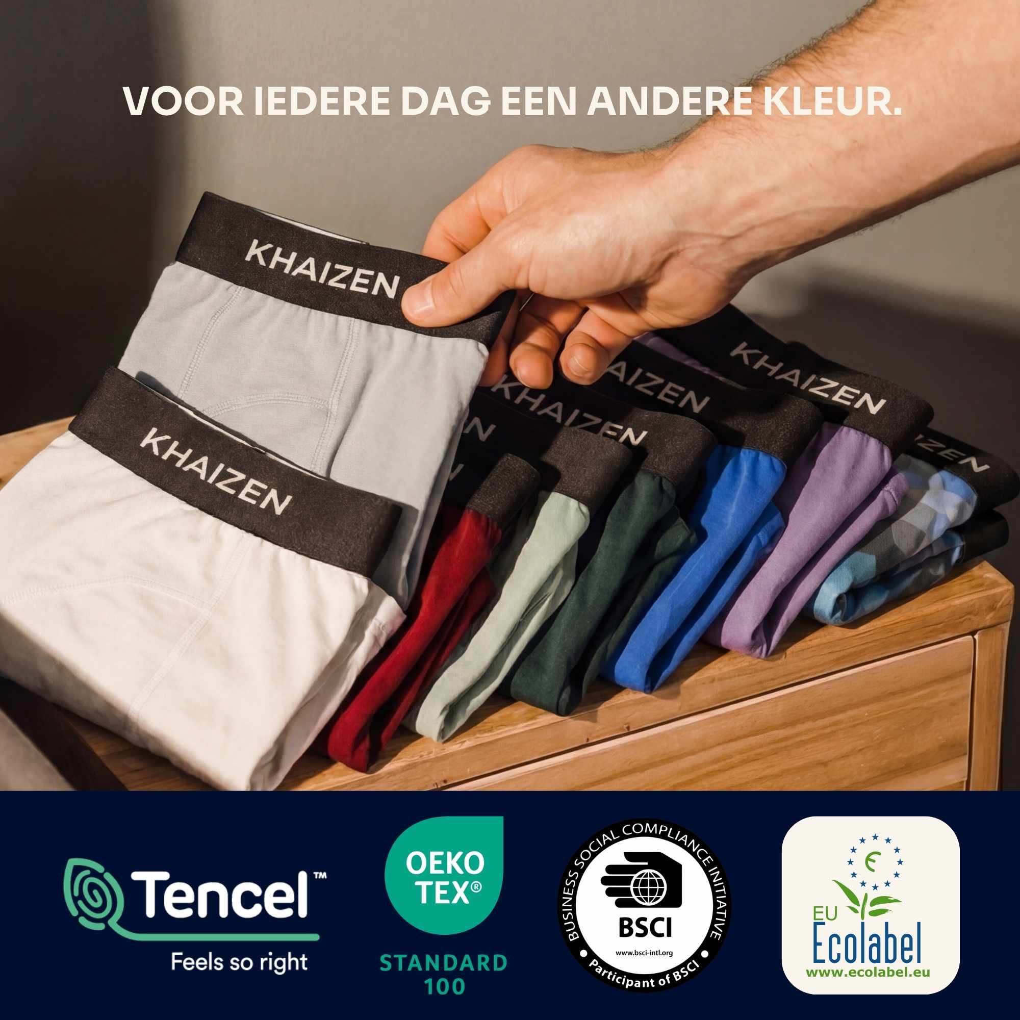 4 Stück zum Preis von 3 - TENCEL™ Boxershorts