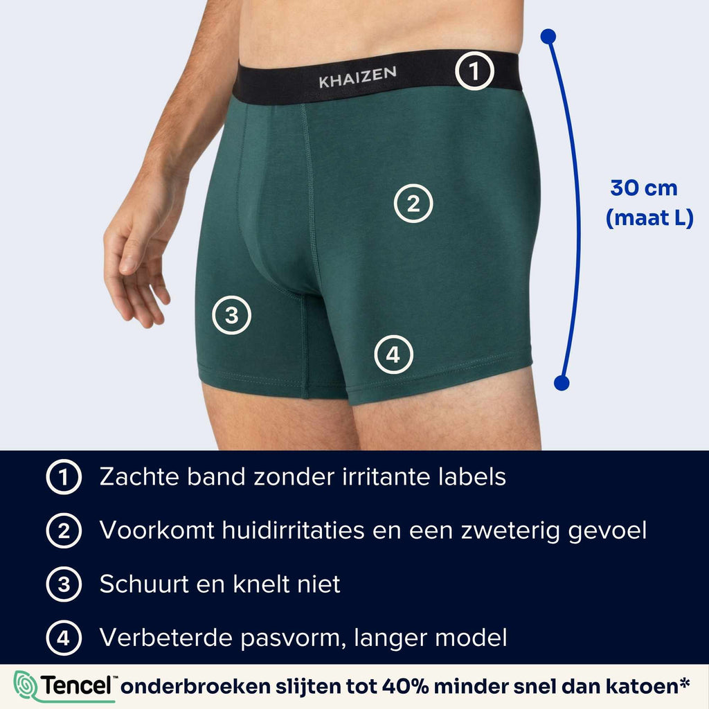 4 Stück zum Preis von 3 - TENCEL™ Boxershorts