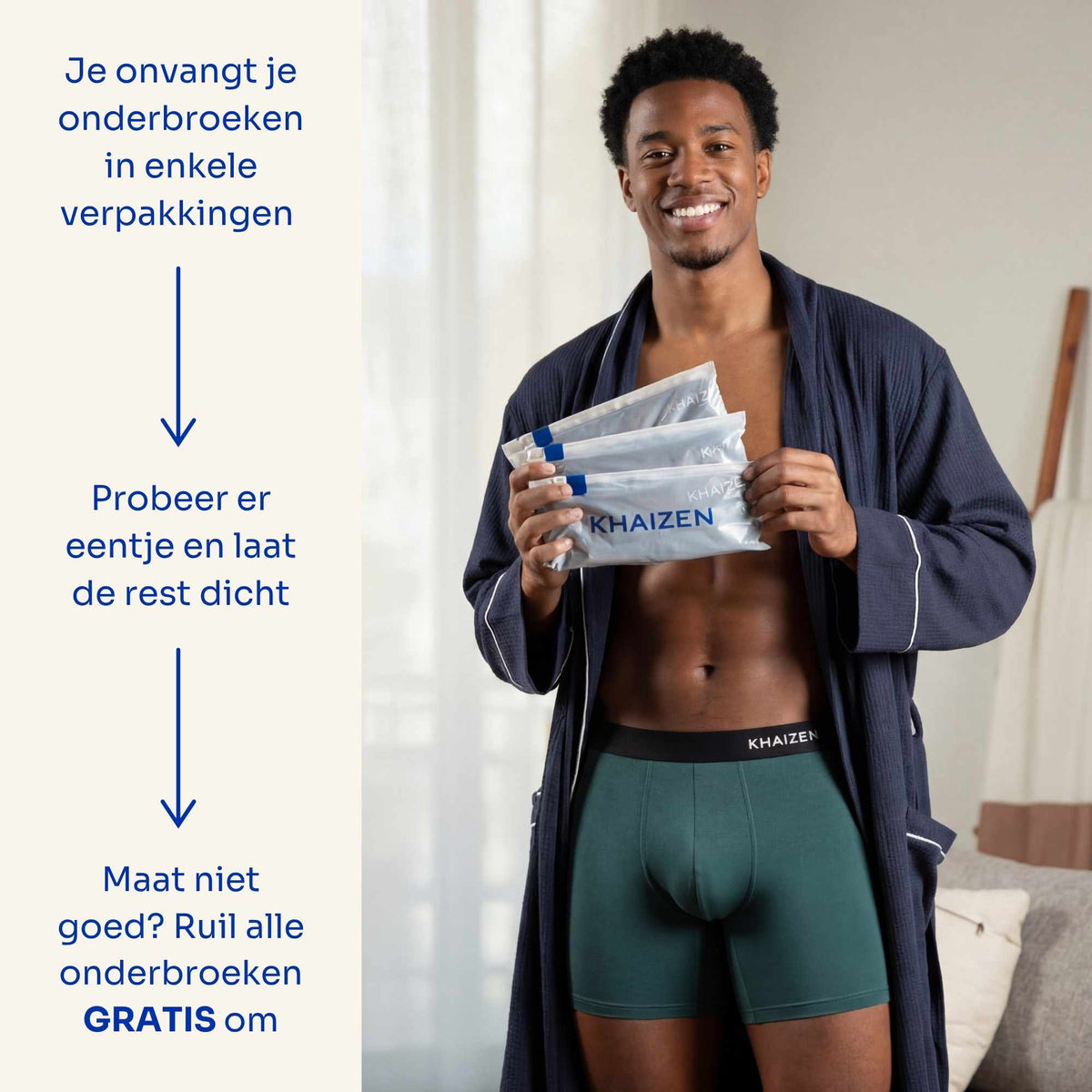 4 Stück zum Preis von 3 - TENCEL™ Boxershorts