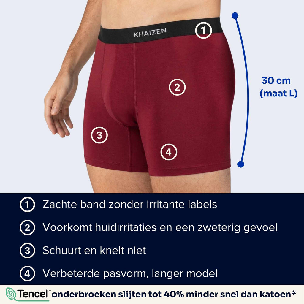 4 Stück zum Preis von 3 - TENCEL™ Boxershorts