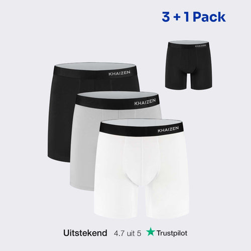 4 Stück zum Preis von 3 - TENCEL™ Boxershorts