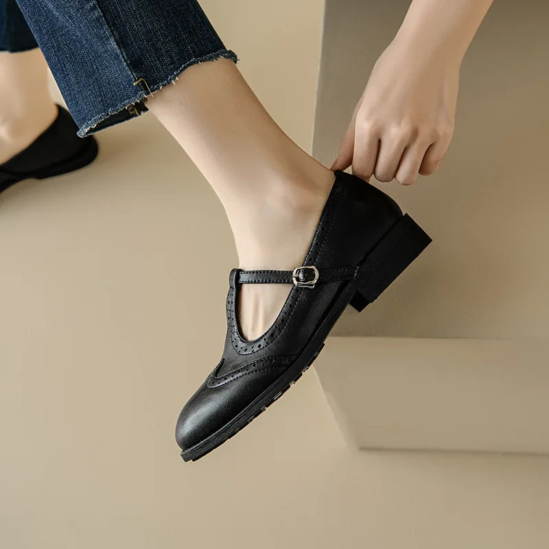 Miranda™ | Elegante Damen-Schuhe mit T-Riemchen