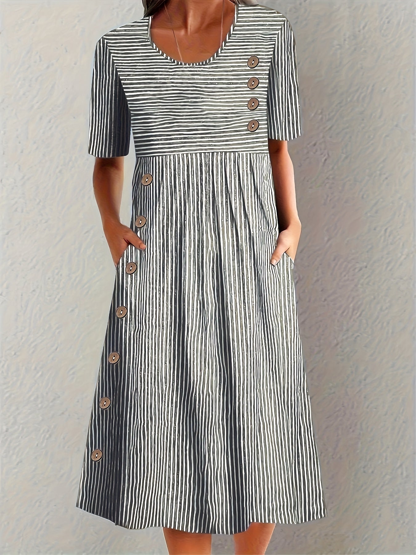 Sofia™ | Gestreiftes Sommerkleid