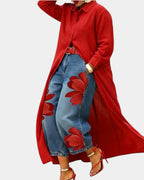 Celiane | Set aus weitem Jeanskleid und Hose