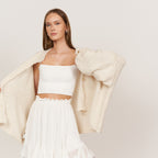 Limited Bundle Oversized Cardigan "CozyGlam" & Rock "Summer"