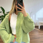 Oversized Cardigan Short "CozyGlam"