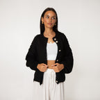 Oversized Cardigan Short "CozyGlam"