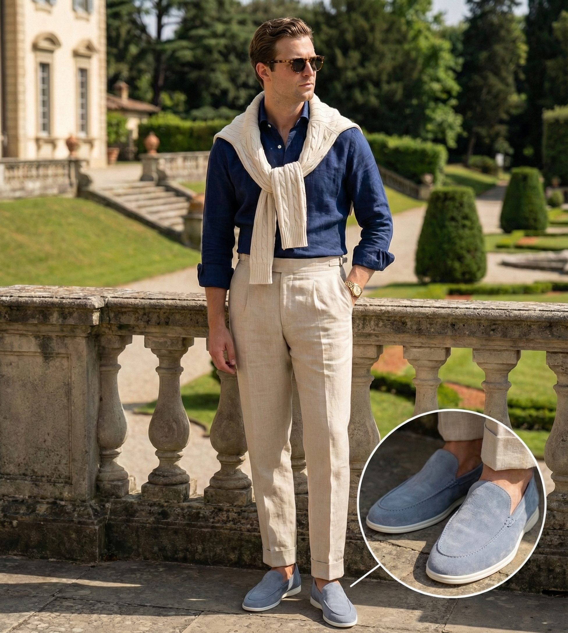 Lorenzo | Premium-Loafer aus Wildleder